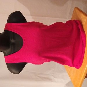 Ladies pink tank top by SO size XL